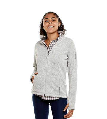 The Achiever Women's Sweater Fleece Jacket